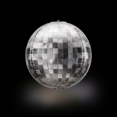 22 Inch 4D Aluminum Film Balloon | Three Dimensional Party Decoration Balloon | Metallic Event Balloon Random Color Design
