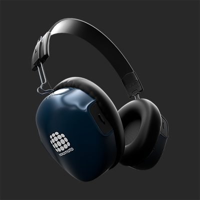 Nokomoto Silent Disco Headphone Receivers | Long-Range RF/UHF Event Audio System with 2–3 Channels | 300m | Ovaltune