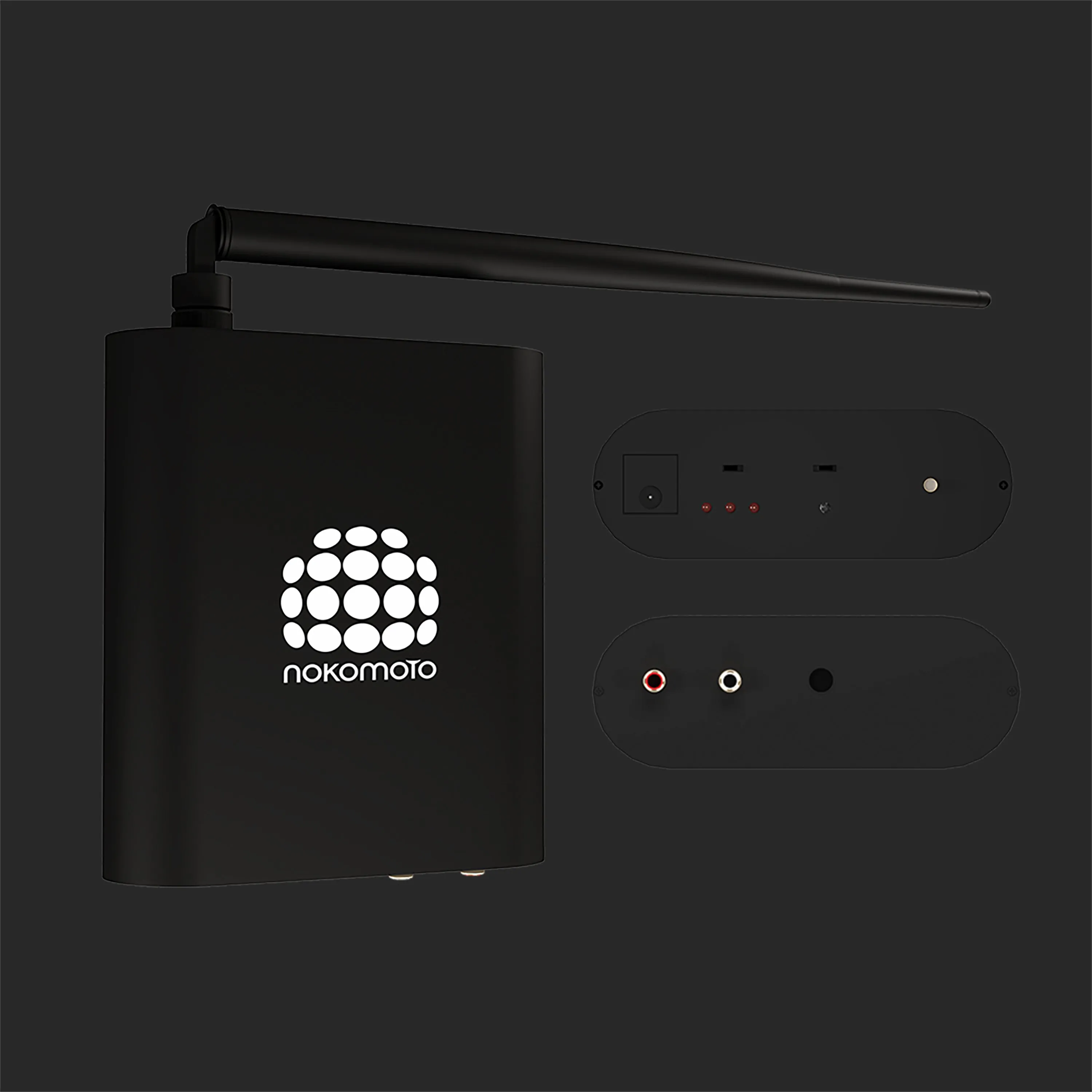 Nokomoto 200M Wavelink Transmitter | Silent Disco Headphone Transmitter | Long-Range RF/UHF Event Audio System with 2-3 Channels - Image 5