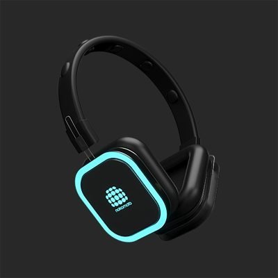 Nokomoto Silent Disco Headphone Receivers | Long-Range RF/UHF Event Audio System with 2–3 Channels | 300m | Squaretune