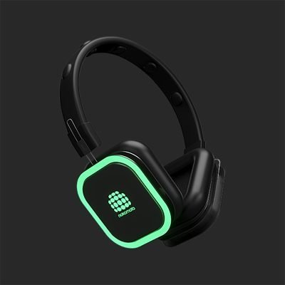 Nokomoto Silent Disco Headphone Receivers | Long-Range RF/UHF Event Audio System with 2–3 Channels | 250m | Squaretune