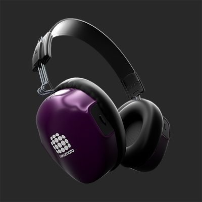 Nokomoto Silent Disco Headphone Receivers | Long-Range RF/UHF Event Audio System with 2–3 Channels | 400m | Ovaltune