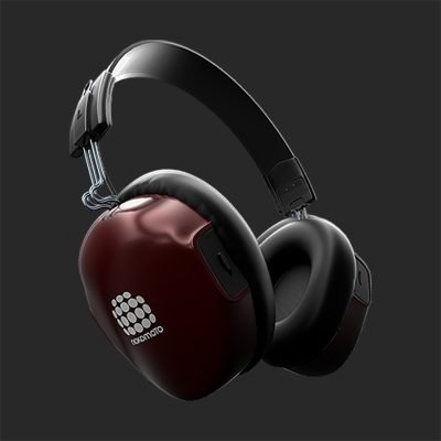 Nokomoto Silent Disco Headphone Receivers | Long-Range RF/UHF Event Audio System with 2–3 Channels | 200m | Ovaltune