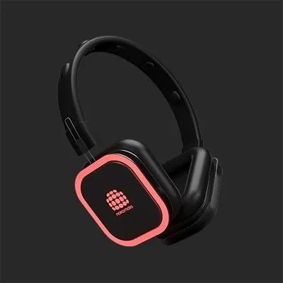 Nokomoto 200M Squaretune Headset | Silent Disco Headphone Receivers | Long-Range RF/UHF Event Audio System with 2–3 Channels