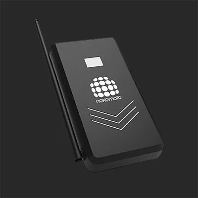 Nokomoto 200M Wave2 Transmitter | Silent Disco Headphone Transmitter | Long-Range RF/UHF Event Audio System with 2-3 Channels