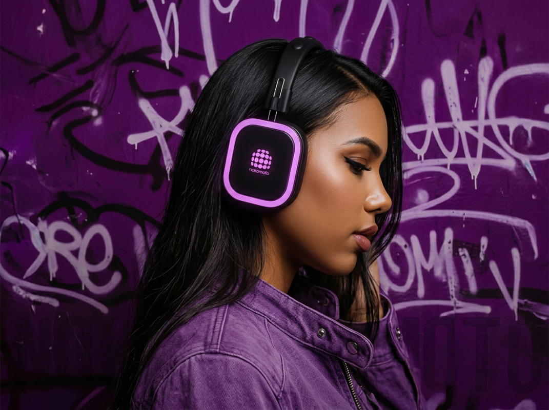 SquareTune 400M silent disco headset