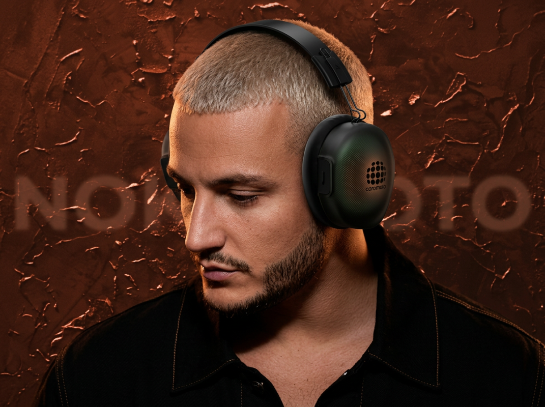 OvalTune 200M silent disco headset
