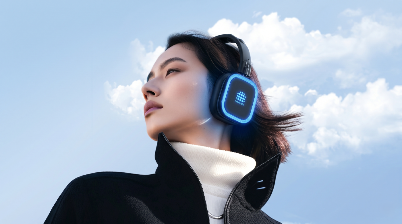 SquareTune silent disco headset